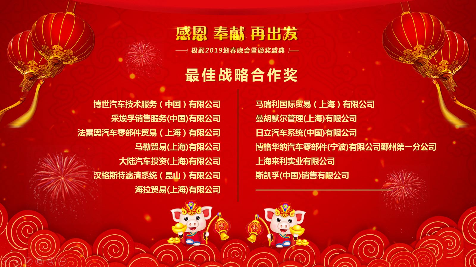 感恩 奉献 再出发丨极配2019迎春晚会暨颁奖盛典隆重举行 感恩 奉献 再出发丨极配2019迎春晚会暨颁奖盛典隆重举行