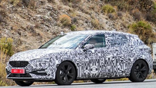 系统功率180kW 西雅特Cupra Leon预告图 系统功率180kW 西雅特Cupra Leon预告图