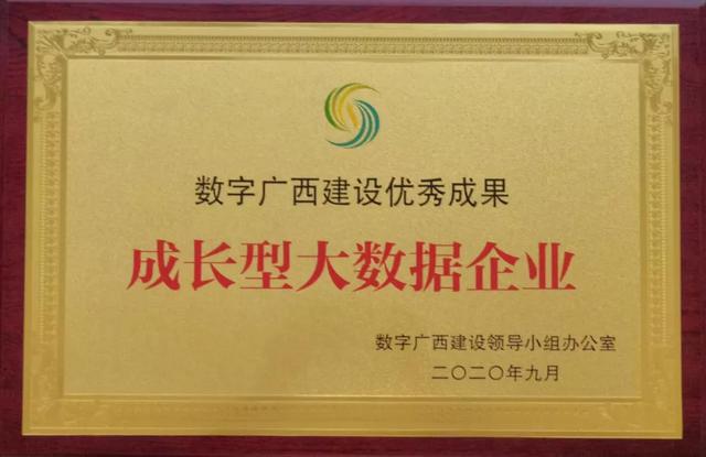 热烈祝贺金奔腾科技被评为数字广西建设优秀成果企业代表, 荣获“成长型大数据企业”奖! 热烈祝贺金奔腾科技被评为数字广西建设优秀成果企业代表, 荣获“成长型大数据企业”奖!