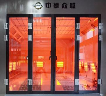 中德众联2019年最新型汽车喷烤漆房ZD-F200G 中德众联2019年最新型汽车喷烤漆房ZD-F200G