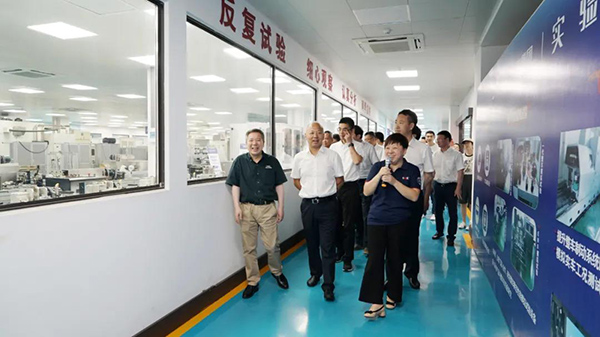 玉环市党政代表团调研瑞立集团 玉环市党政代表团调研瑞立集团