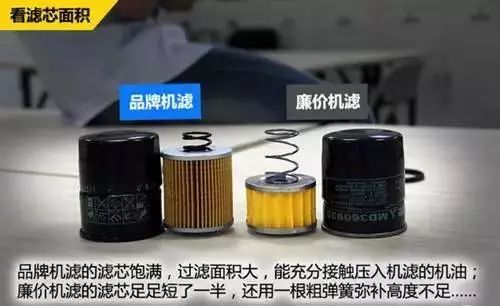 拆解机油滤芯 分辨优质和劣质产品区别 拆解机油滤芯 分辨优质和劣质产品区别
