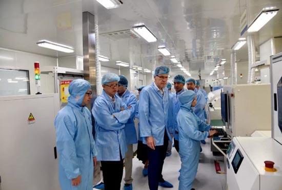 马瑞利集团高层到访东风电驱动系统公司 马瑞利集团高层到访东风电驱动系统公司