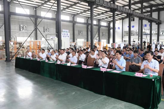 江西明芳汽车部件工业有限公司正式投产