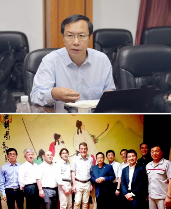 马瑞利集团高层到访东风电驱动系统公司 马瑞利集团高层到访东风电驱动系统公司