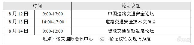 中国国际道路交通安全产品博览会将于8月举行 中国国际道路交通安全产品博览会将于8月举行