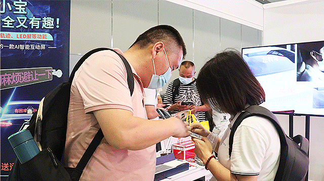 深圳九州展,车小宝备受青睐! 深圳九州展,车小宝备受青睐!