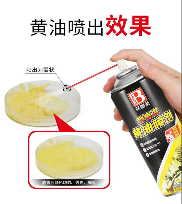 新品上市 | 扛得住200℃高温的保赐利耐高温黄油喷剂 新品上市 | 扛得住200℃高温的保赐利耐高温黄油喷剂