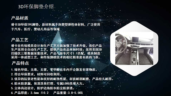 CIAAF郑州展商汇|睿卡——汽车3D护板专家 CIAAF郑州展商汇|睿卡——汽车3D护板专家