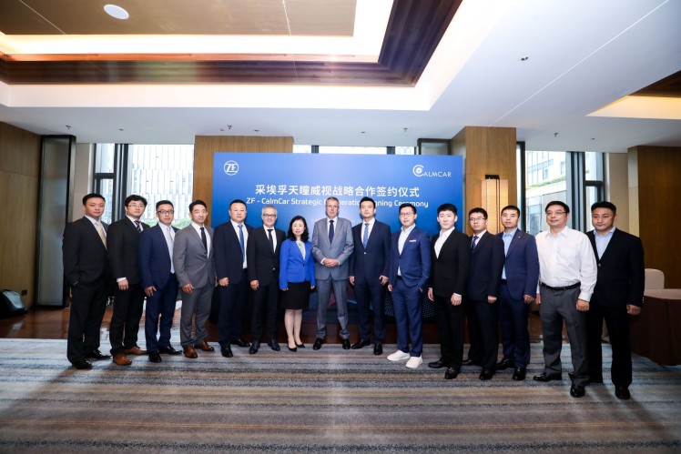 采埃孚携手天瞳威视,共同打造更高性价比的自动代客泊车系统 采埃孚携手天瞳威视,共同打造更高性价比的自动代客泊车系统
