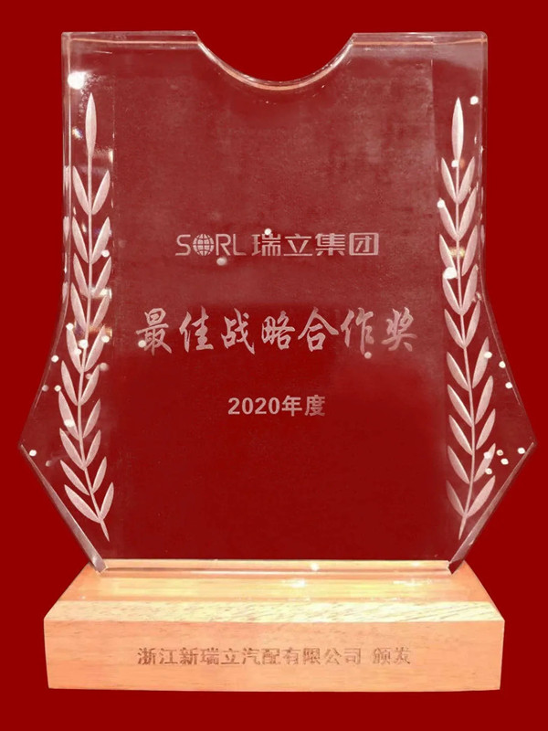 合作共赢,共谋发展!好顺科技获颁瑞立集团 “最佳战略合作奖!” 合作共赢,共谋发展!好顺科技获颁瑞立集团 “最佳战略合作奖!”
