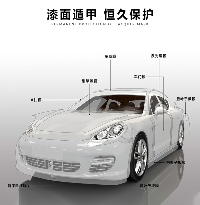 U.MA优玛漆面保护膜 只为保护漆面而生 U.MA优玛漆面保护膜 只为保护漆面而生