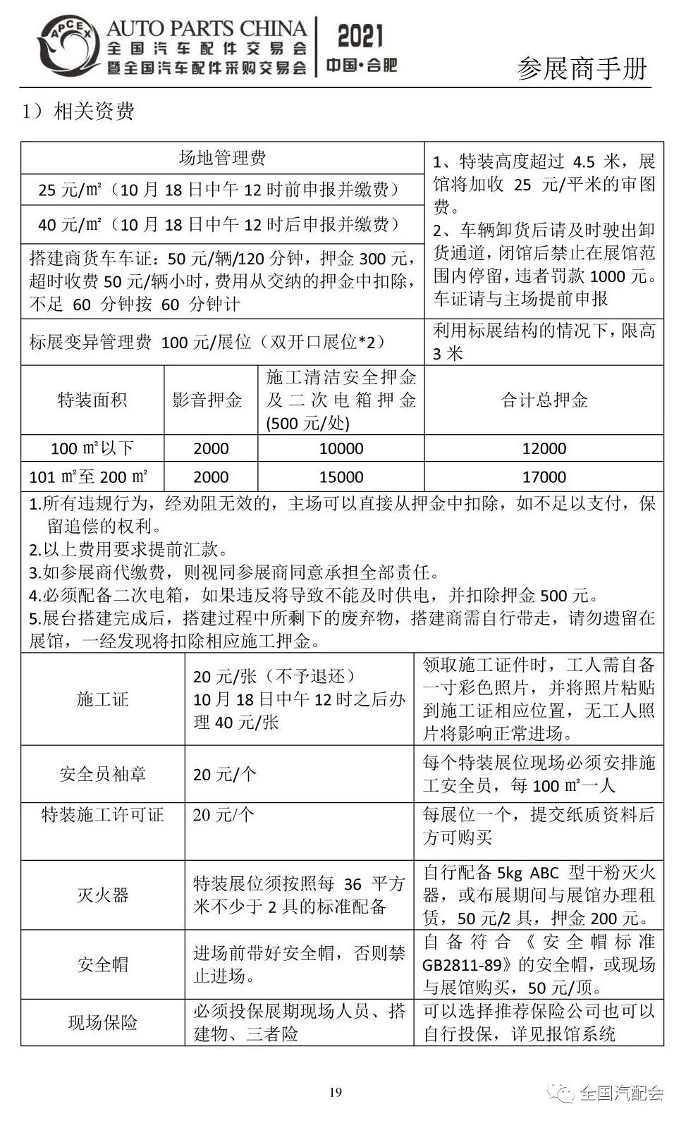 参展商手册-2021合肥汽配会