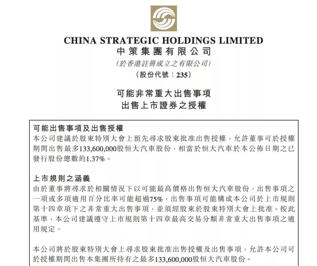 许家印深夜召开专题会,中国恒大ARD暴涨33% 许家印深夜召开专题会,中国恒大ARD暴涨33%
