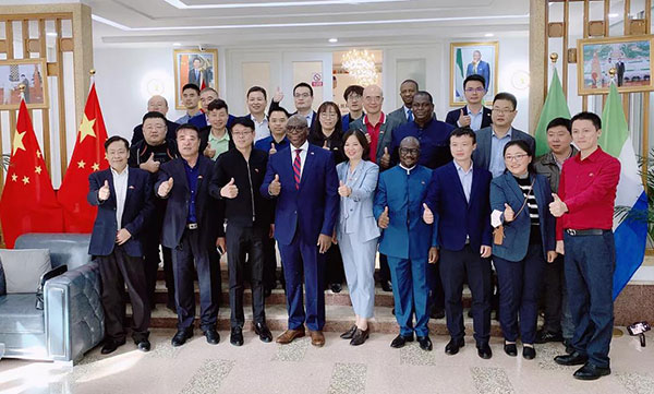 必涂必携钣喷产品供应链走进塞拉利昂大使馆 必涂必携钣喷产品供应链走进塞拉利昂大使馆