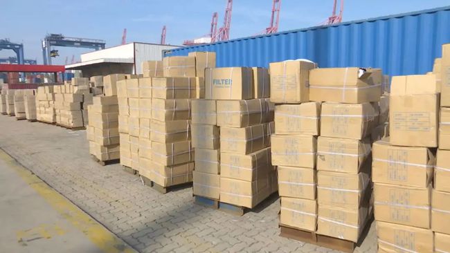 连云港海关查获1.8万余个侵权滤清器 连云港海关查获1.8万余个侵权滤清器
