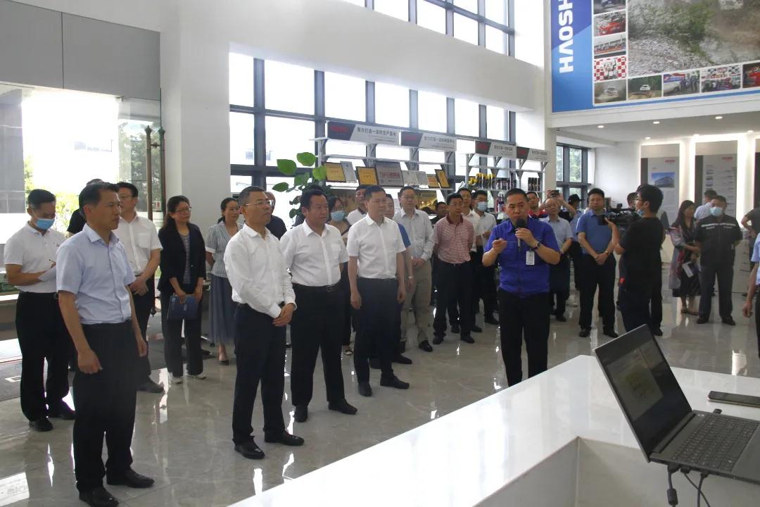 好顺科技迎来省市级领导及相关企业负责人前来指导工作! 好顺科技迎来省市级领导及相关企业负责人前来指导工作!