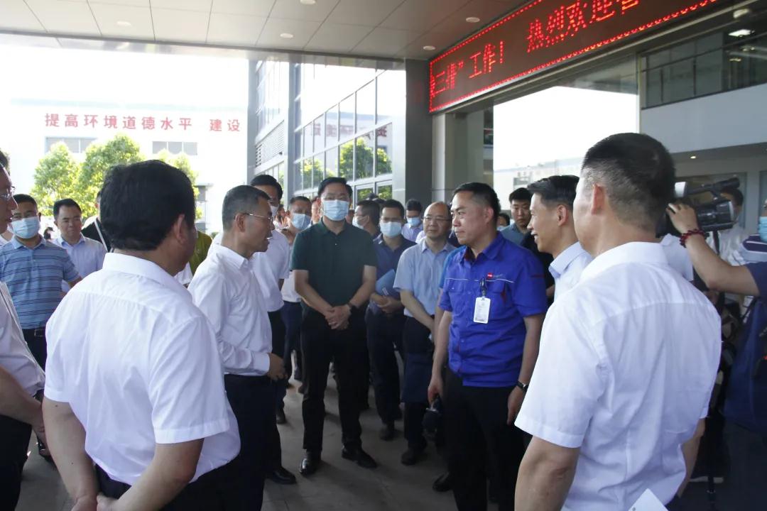 好顺科技迎来省市级领导及相关企业负责人前来指导工作! 好顺科技迎来省市级领导及相关企业负责人前来指导工作!