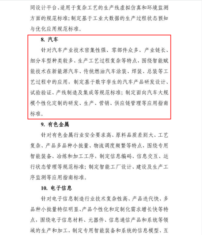 两部门联合发文,制定面向汽车大规模个性化定制标准 两部门联合发文,制定面向汽车大规模个性化定制标准