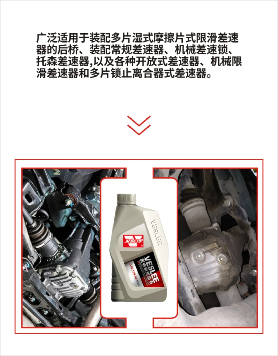 卫斯理限滑差速器油上市【新品推荐】 