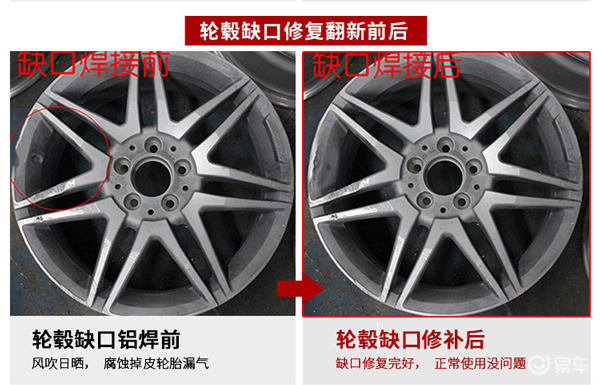 常见的几种轮毂翻新修复的方法 常见的几种轮毂翻新修复的方法
