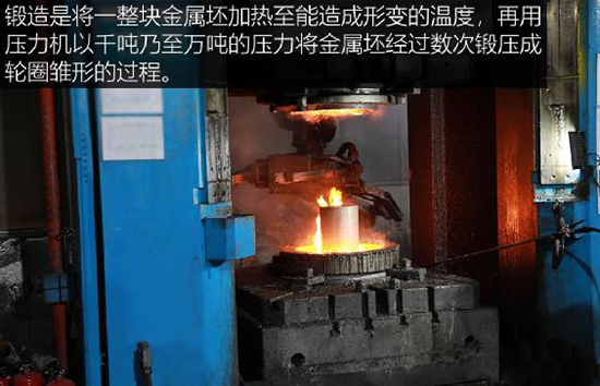 汽车轮毂制造的不同工艺特点 汽车轮毂制造的不同工艺特点
