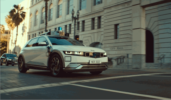 现代汽车和安波福一起打造的Robotaxi亮相了 现代汽车和安波福一起打造的Robotaxi亮相了