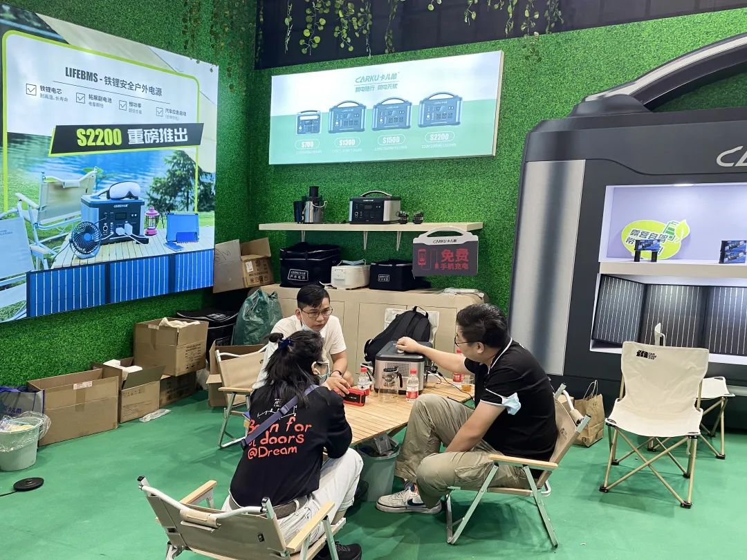 卡儿酷携「LIFEBMS 铁锂安全户外电源」亮相2022 ISPO展会 卡儿酷携「LIFEBMS 铁锂安全户外电源」亮相2022 ISPO展会