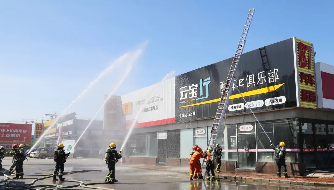 朝阳区垡头救援站与五方天雅联合开展消防演练 朝阳区垡头救援站与五方天雅联合开展消防演练