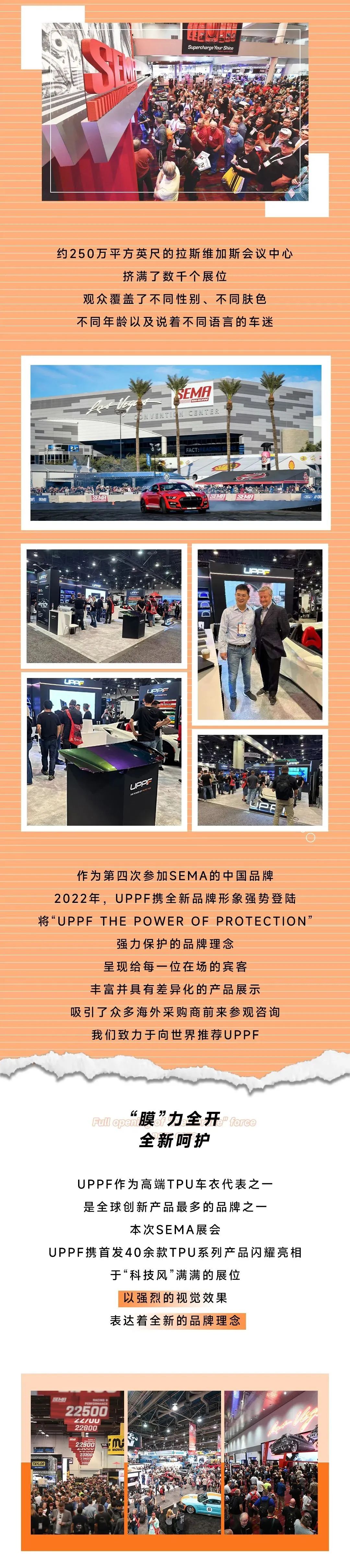 走向全球 | UPPF全新产品亮相美国SEMA展