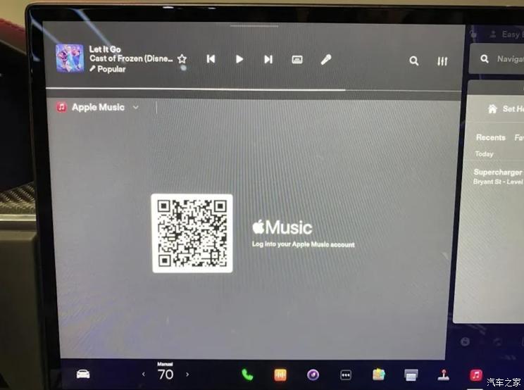 苹果Apple Music现身特斯拉车机系统 苹果Apple Music现身特斯拉车机系统