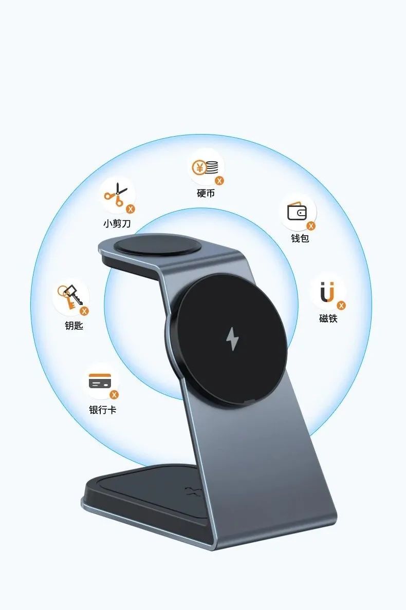 爱奇丽 | 新品推荐-iFORCE T3三合一磁吸无线充支架 爱奇丽 | 新品推荐-iFORCE T3三合一磁吸无线充支架