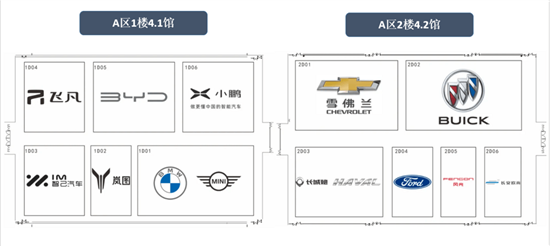 2022广州车展抢先看:车型及展位图曝光 2022广州车展抢先看:车型及展位图曝光