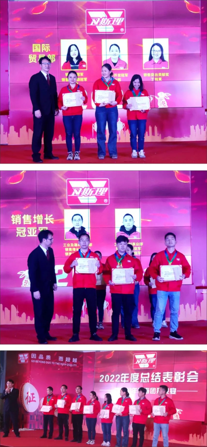 卫斯理2022年度总结表彰会暨2023年新春团拜晚宴 卫斯理2022年度总结表彰会暨2023年新春团拜晚宴