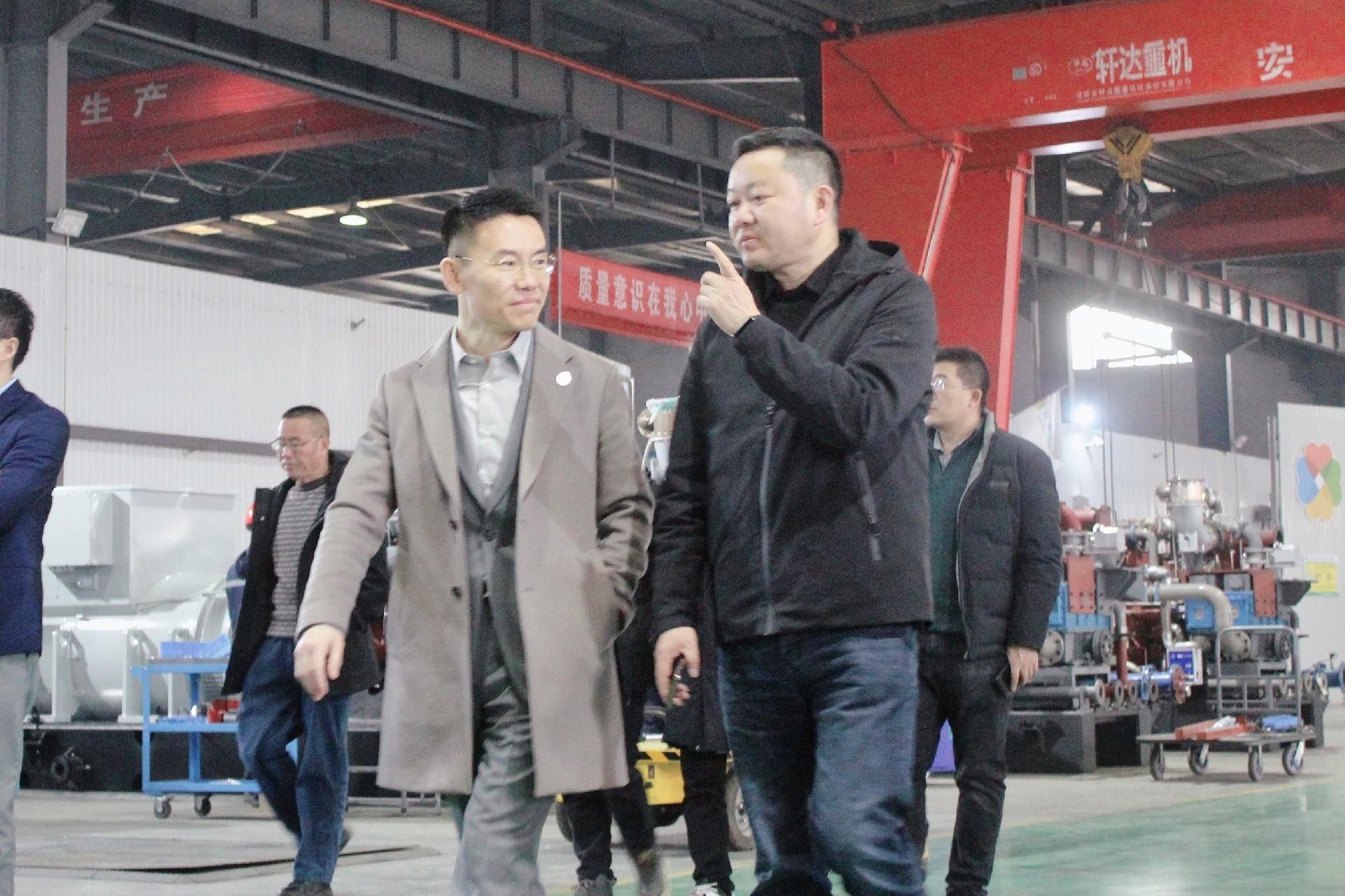 贵州盘江煤层气开发利用有限责任公司客户莅临科美控股 贵州盘江煤层气开发利用有限责任公司客户莅临科美控股