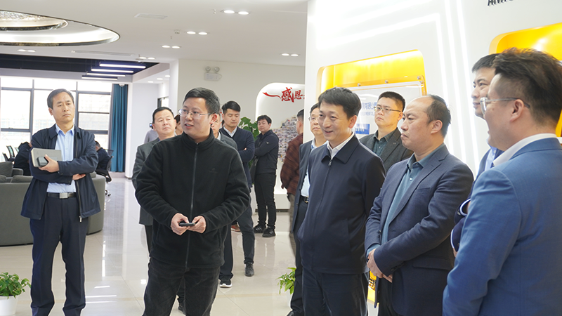 河北柏乡调研考察团,莅临精一门科技参观指导 河北柏乡调研考察团,莅临精一门科技参观指导