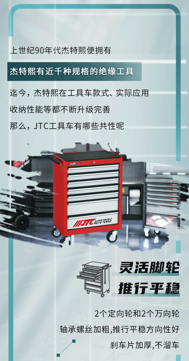 汽修工具 | 专载“标准化”-JTC工具车