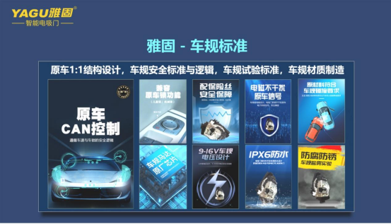 雅固电吸门具备车规标准,创新技术火热市场 雅固电吸门具备车规标准,创新技术火热市场