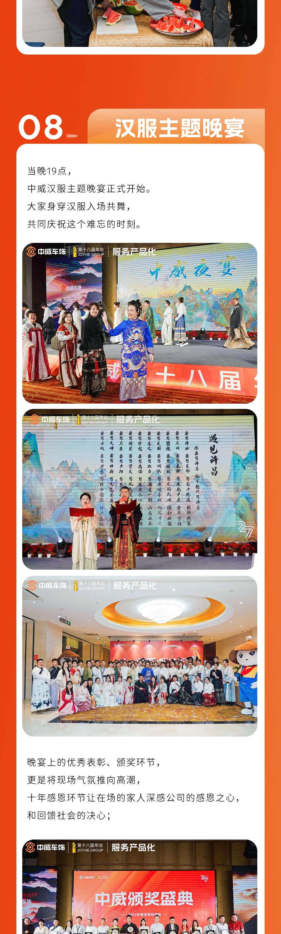 2023中威车饰第十八届年会胜利闭幕！
