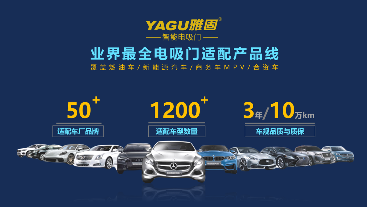 雅固电吸门荣获慧聪汽车2023品牌盛典车居影响力品牌荣誉