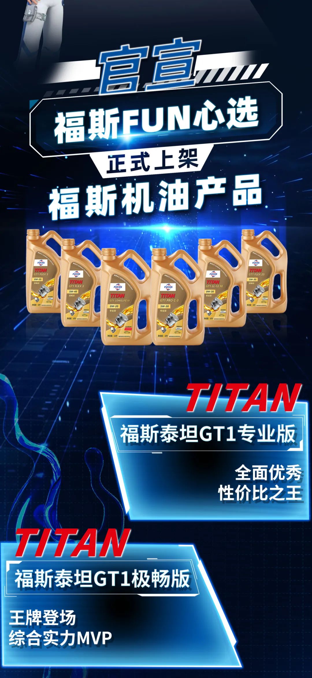 福斯润滑油：来了来了，别催啦！