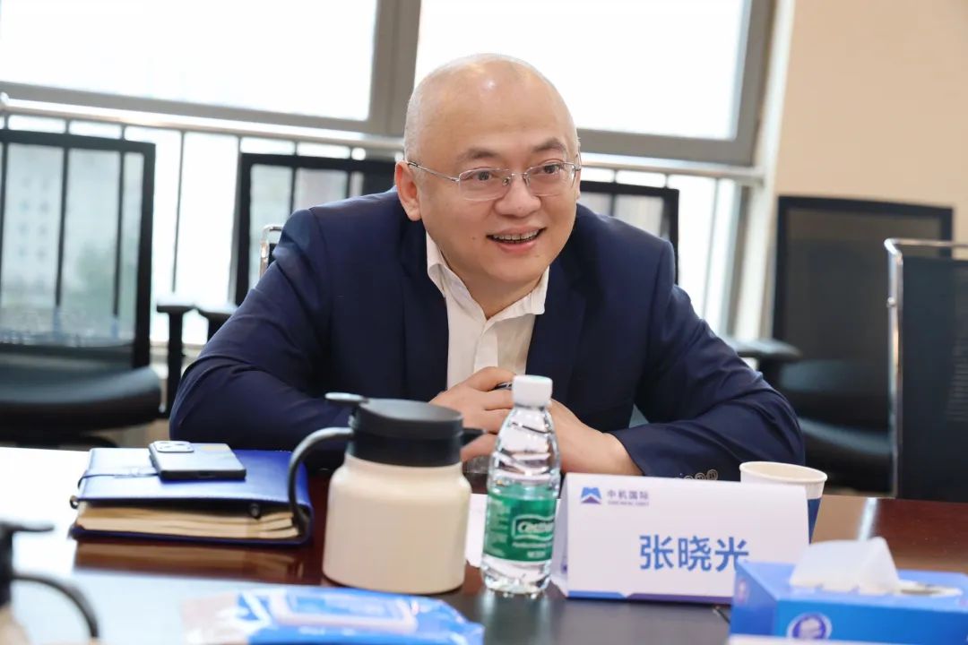 中机国际总经理张力与首都会展集团副总经理张晓光一行开展合作交流