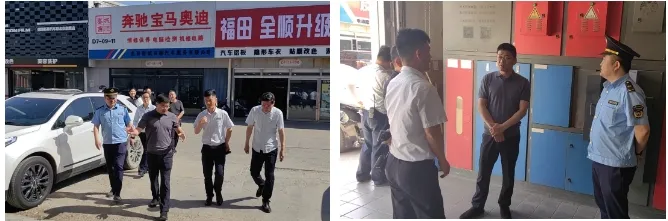 朝阳区生态环境局领导一行到五方天雅汽车服务园进行工作调研 朝阳区生态环境局领导一行到五方天雅汽车服务园进行工作调研