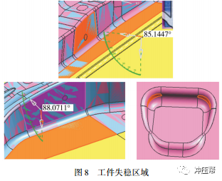 汽车B柱加强板成形分析 汽车B柱加强板成形分析