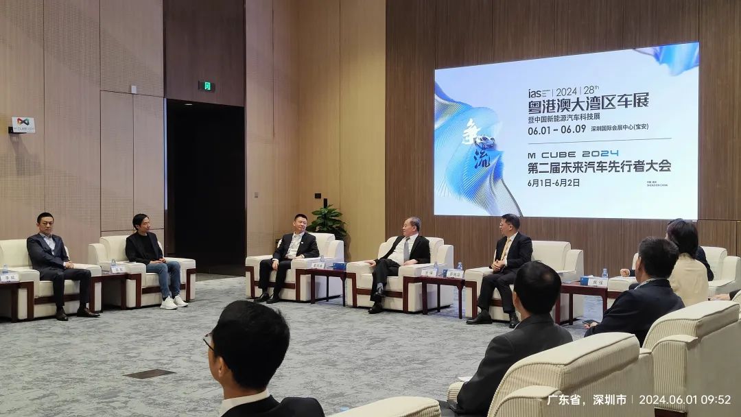 中机国际董事长夏闻迪出席2024粤港澳大湾区车展 中机国际董事长夏闻迪出席2024粤港澳大湾区车展