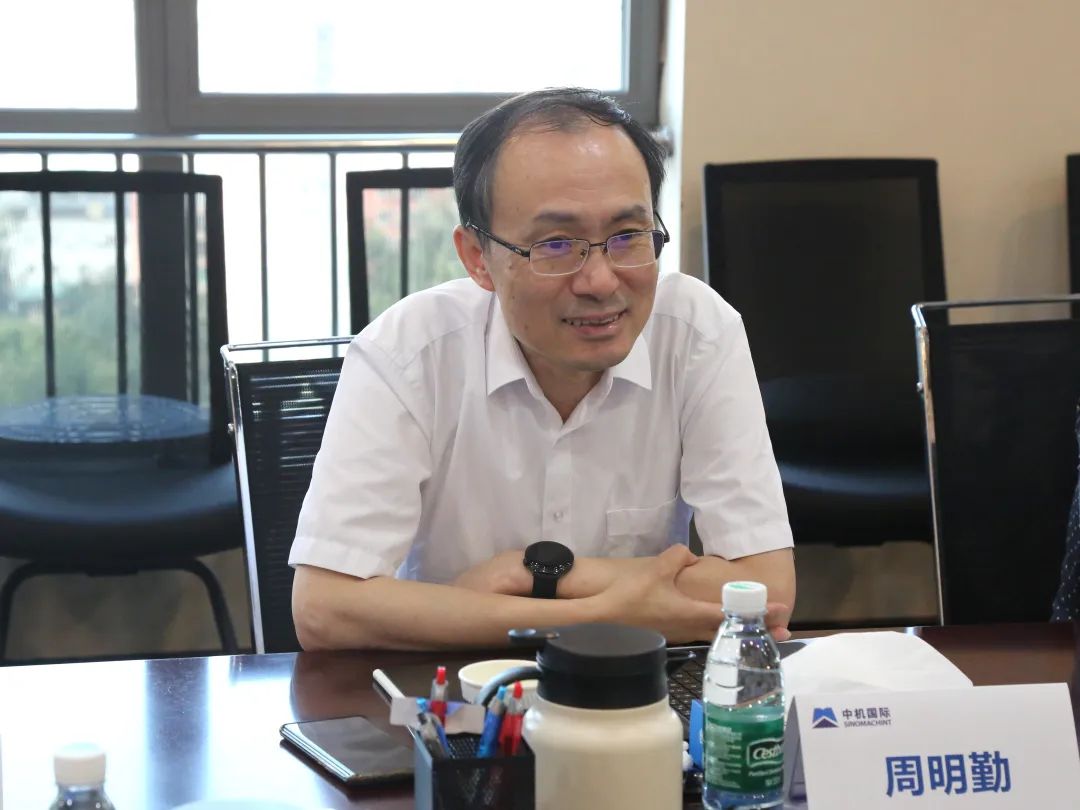 国机集团党委常委、总会计师、总审计师周明勤调研中机国际 国机集团党委常委、总会计师、总审计师周明勤调研中机国际