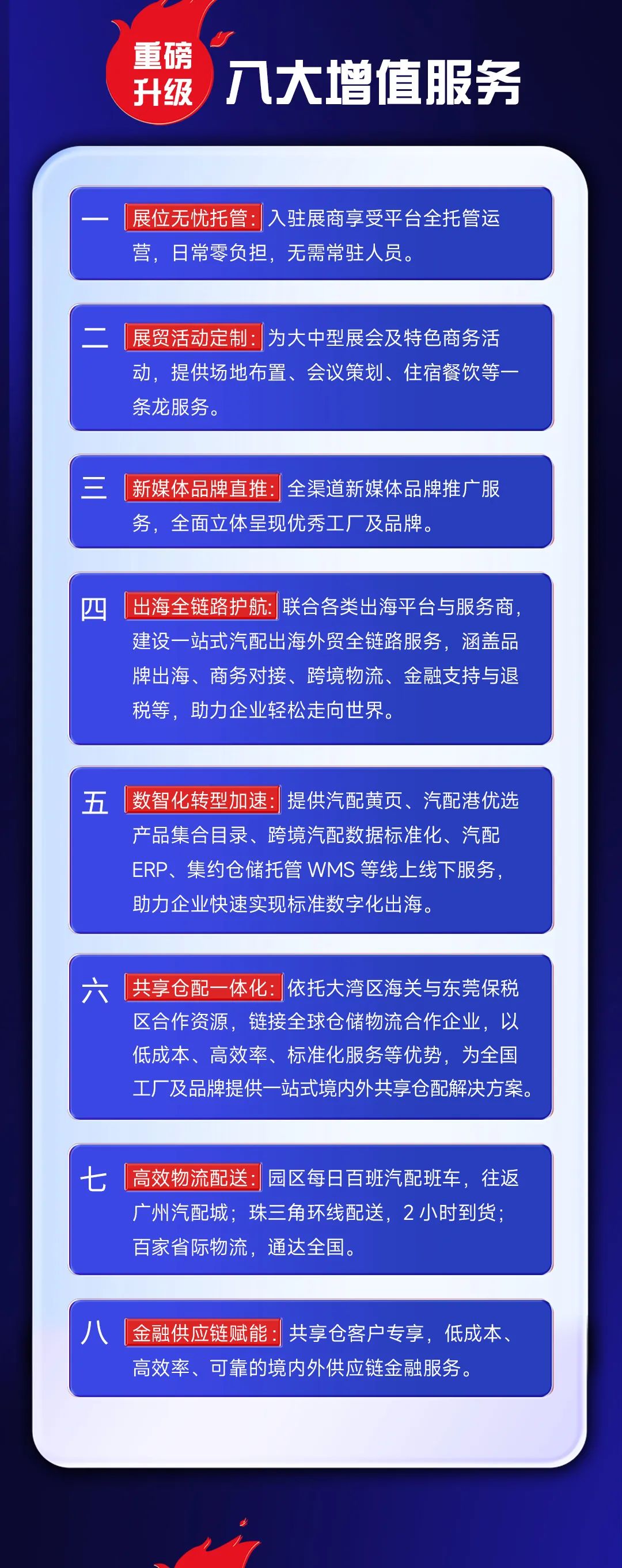 【重磅升级】广园汇国际汽配采购港：全面拓客推广+八大增值服务