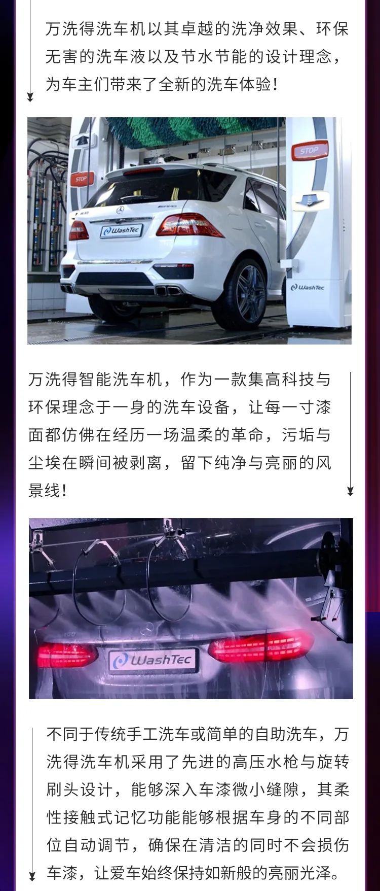 用万洗得洗车机，让爱车焕发极致光彩