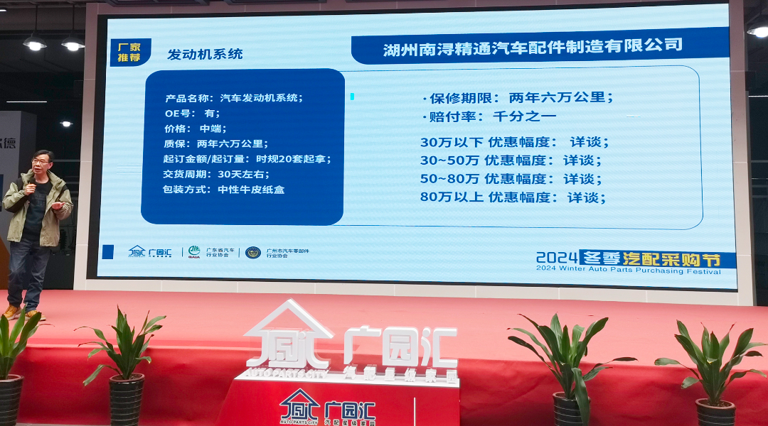 广园汇国际汽配采购港2024冬季采购节盛大启幕 广园汇国际汽配采购港2024冬季采购节盛大启幕