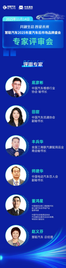 慧聪汽车2025年度汽车后市场品牌盛会专家评审会成功举办! 慧聪汽车2025年度汽车后市场品牌盛会专家评审会成功举办!